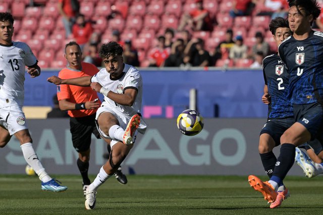 منتخب الشباب في مباراة اليابان&nbsp;