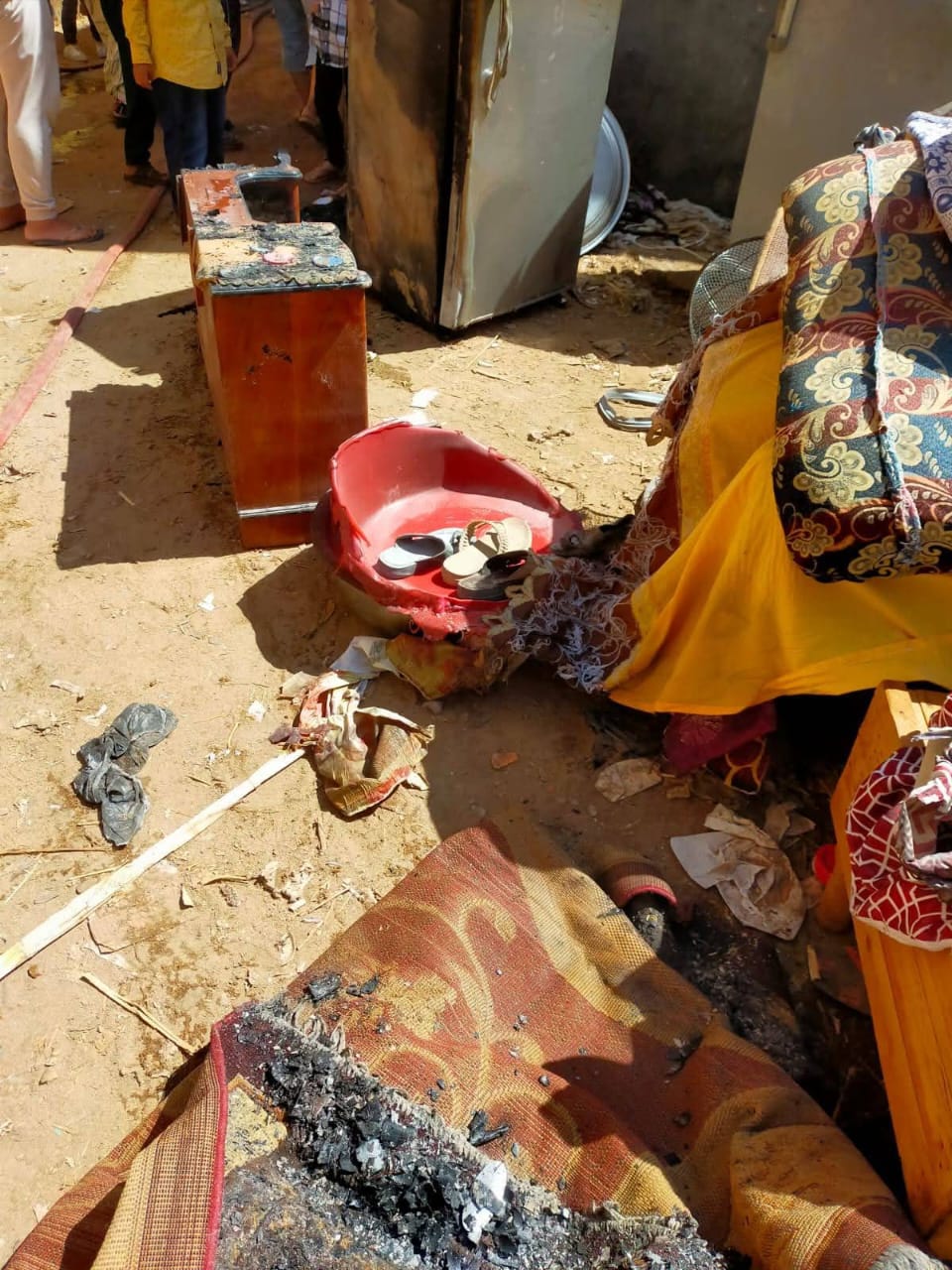 النار كلت المكان&nbsp;