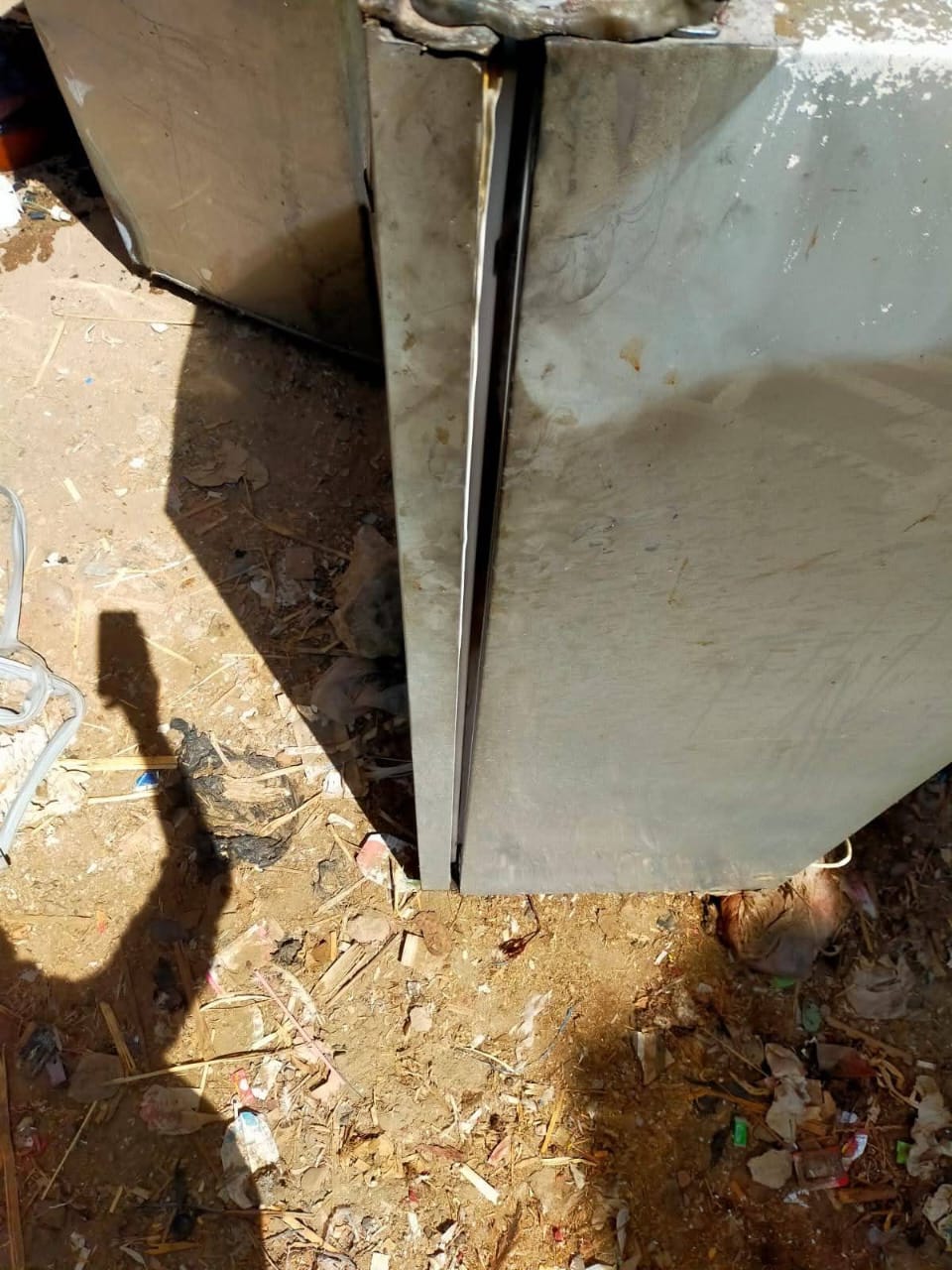 النيران التهمت المكان&nbsp;