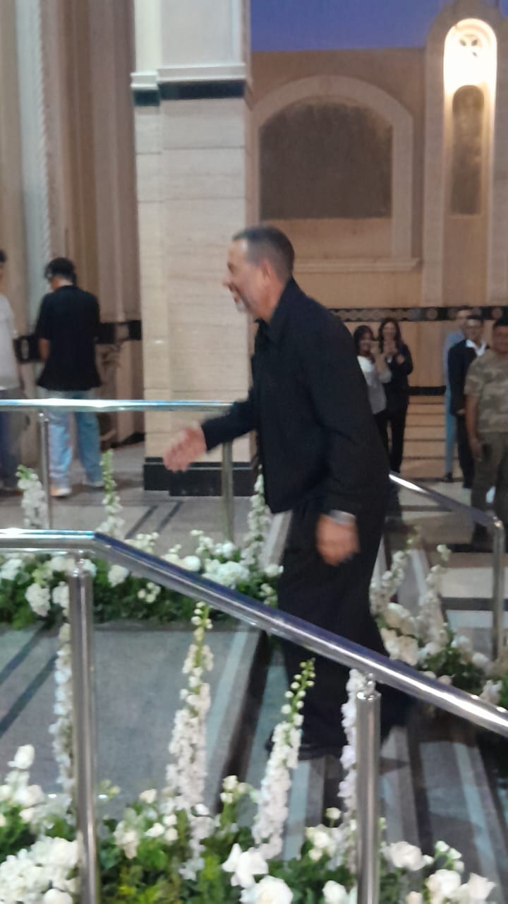 ماجد المصري في حفل زفاف نجل هاني رمزي&nbsp;