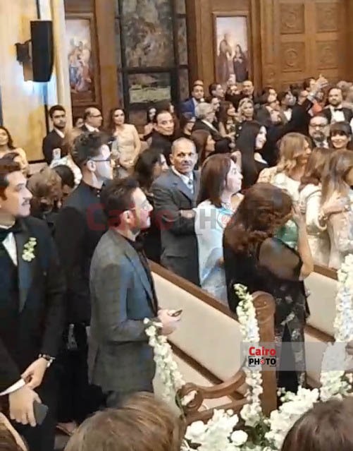 نجوم &nbsp;الفن في حفل زفاف نجل هاني رمزي