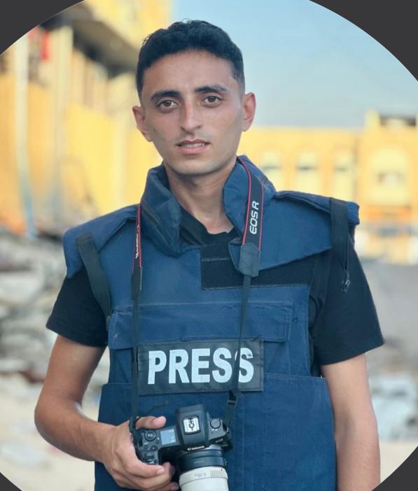 الصحفي الفلسطيني أنس عياد&nbsp;