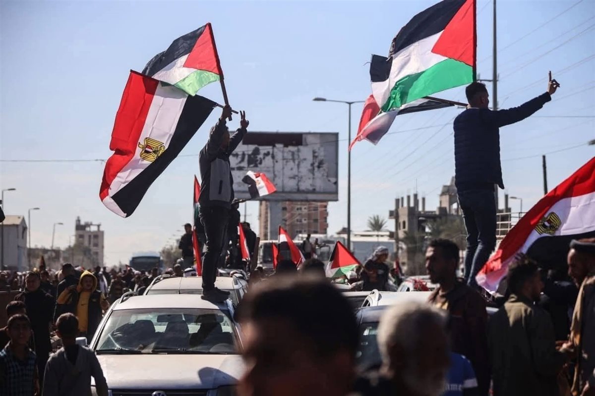 &nbsp;فرحة تعمّ شوارع غزة بعد إعلان وقف إطلاق النار