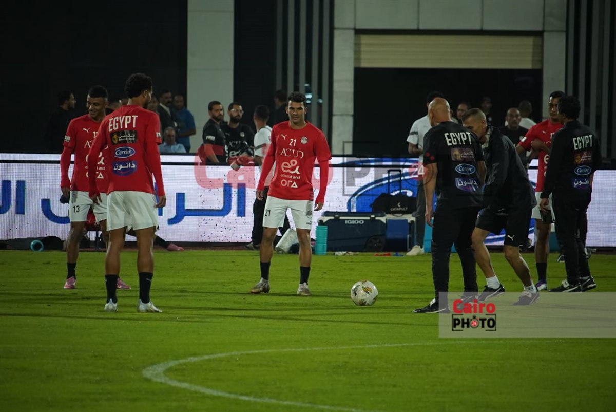 <strong>صور مران منتخب مصر&nbsp;</strong>