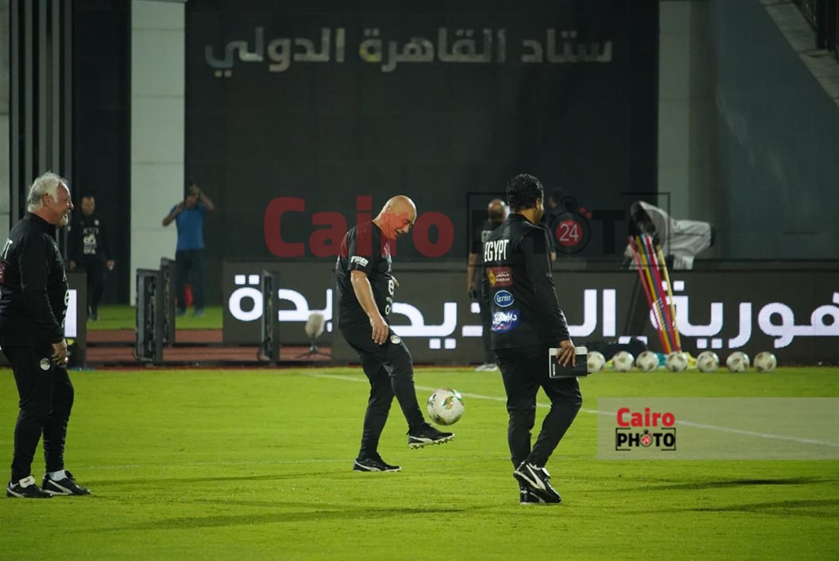 <strong>صور مران منتخب مصر&nbsp;</strong>