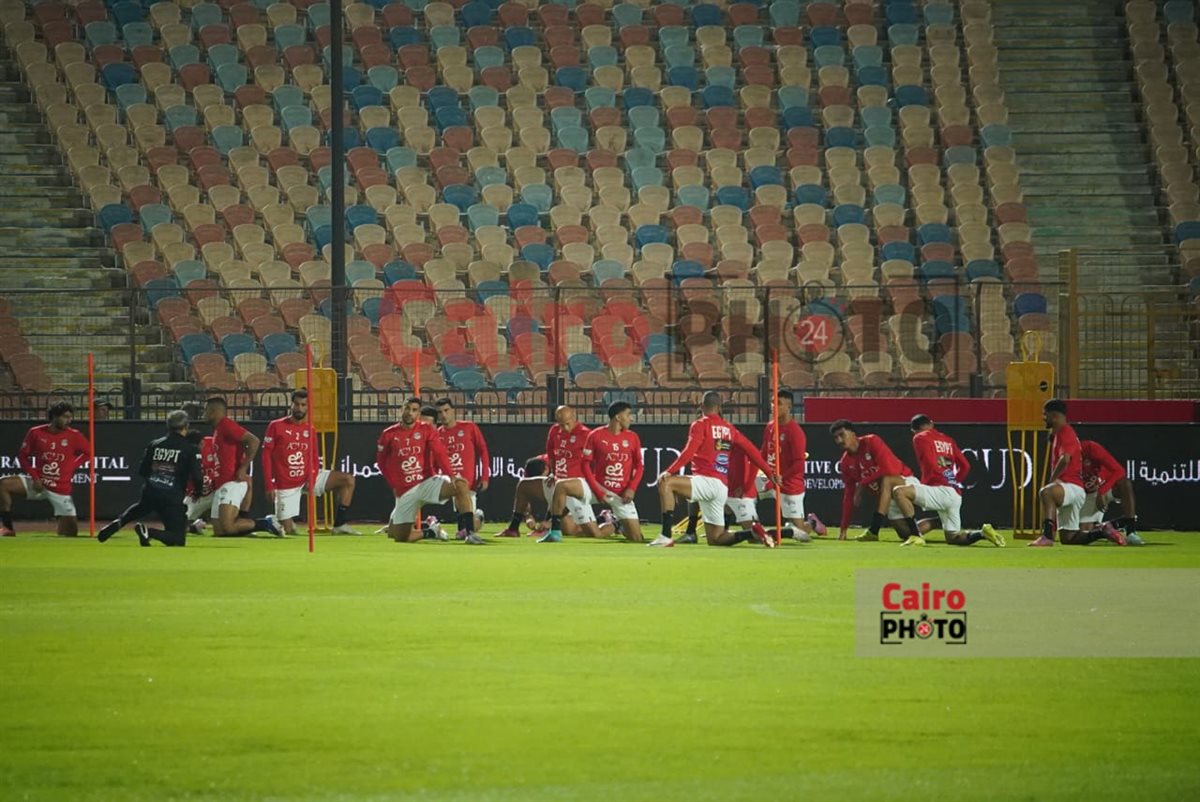 <strong>صور مران منتخب مصر&nbsp;</strong>