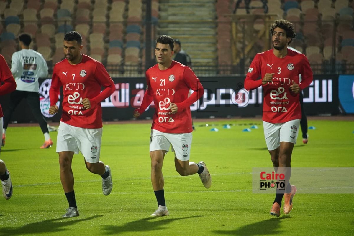 <strong>صور مران منتخب مصر&nbsp;</strong>
