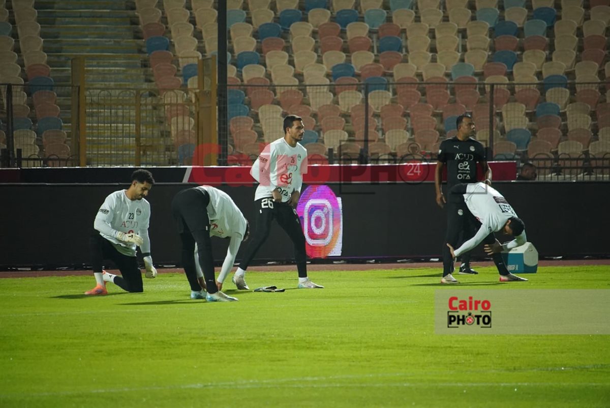 <strong>صور مران منتخب مصر&nbsp;</strong>