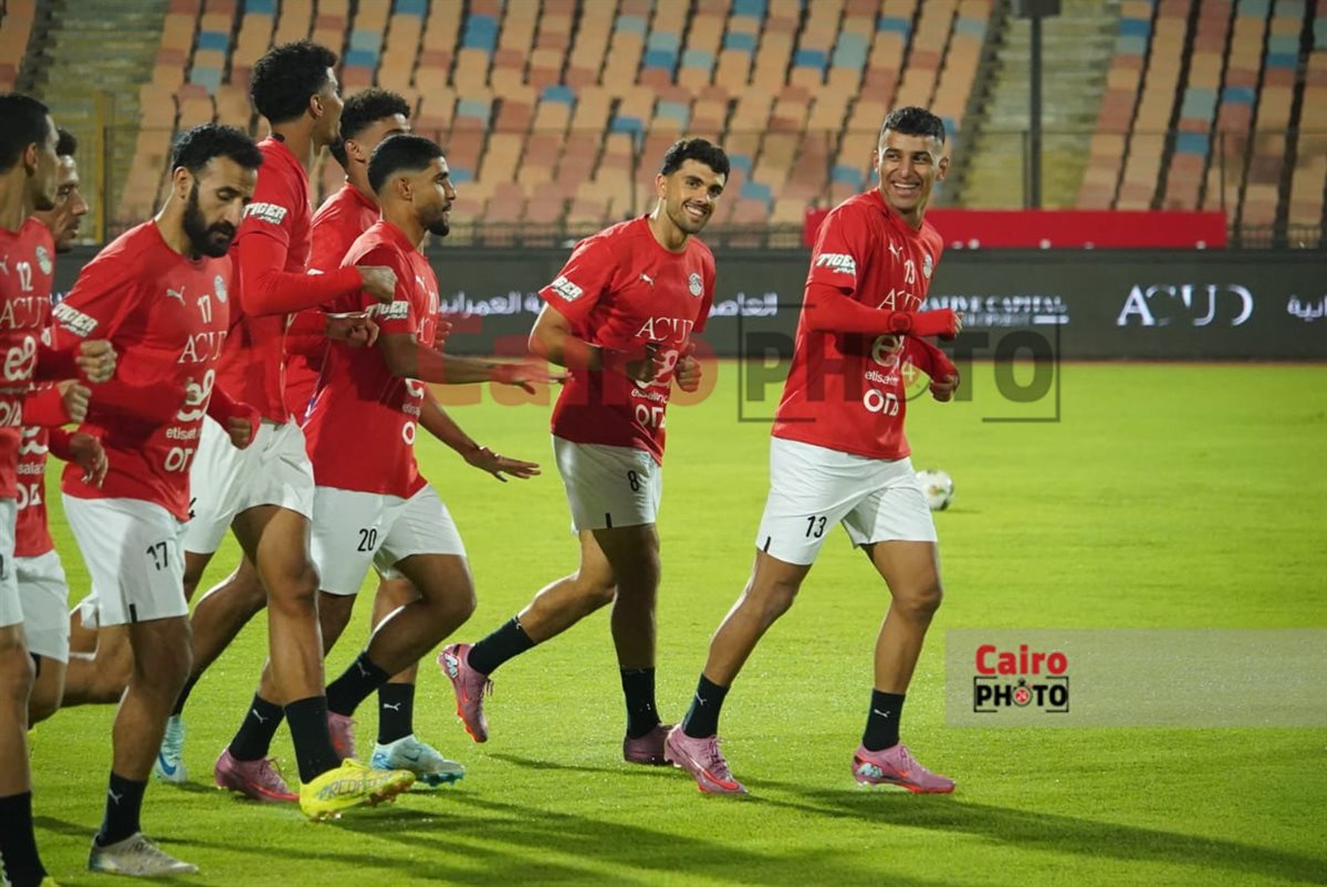 <strong>صور مران منتخب مصر&nbsp;</strong>