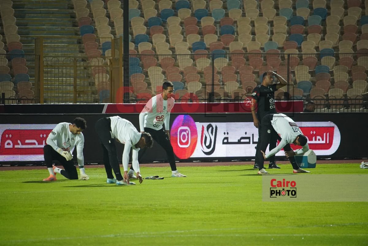 <strong>صور مران منتخب مصر&nbsp;</strong>