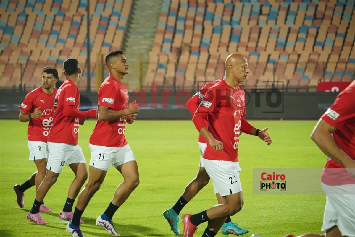 <strong>صور مران منتخب مصر&nbsp;</strong>