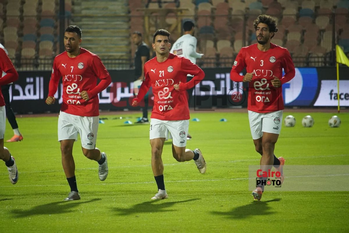<strong>صور مران منتخب مصر&nbsp;</strong>