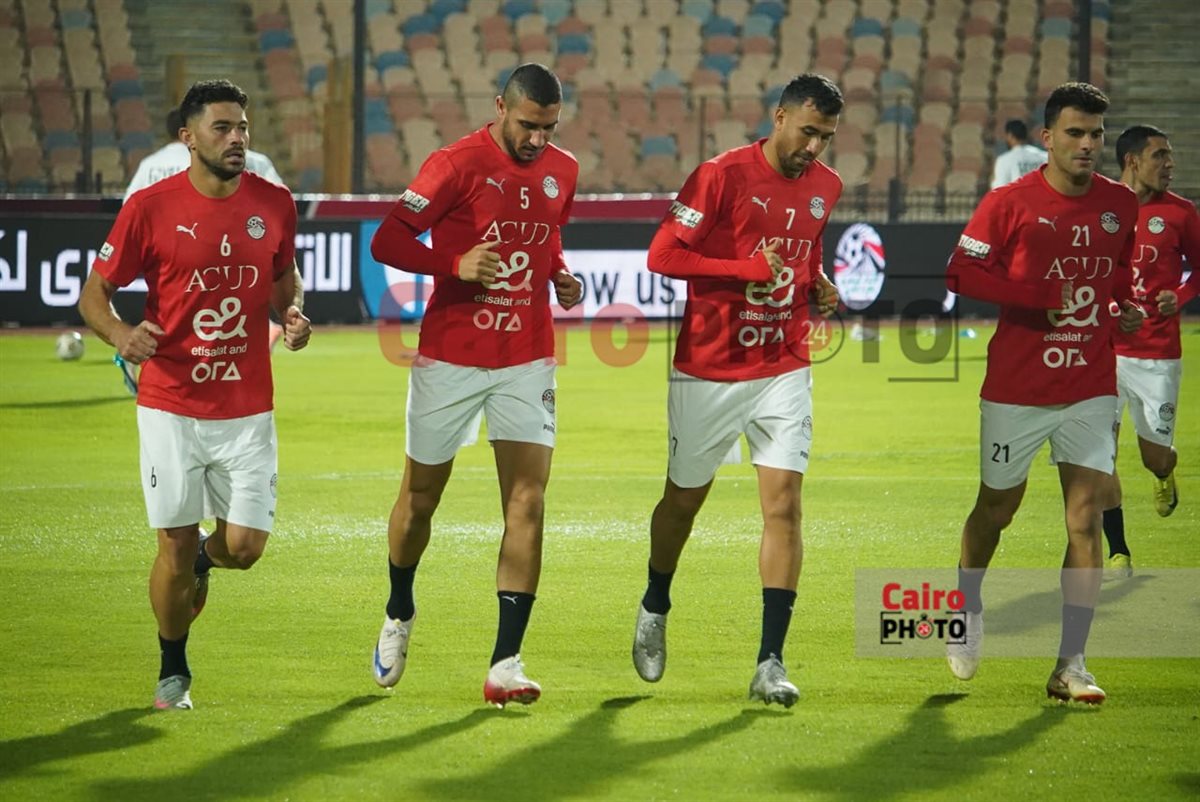 <strong>صور مران منتخب مصر&nbsp;</strong>