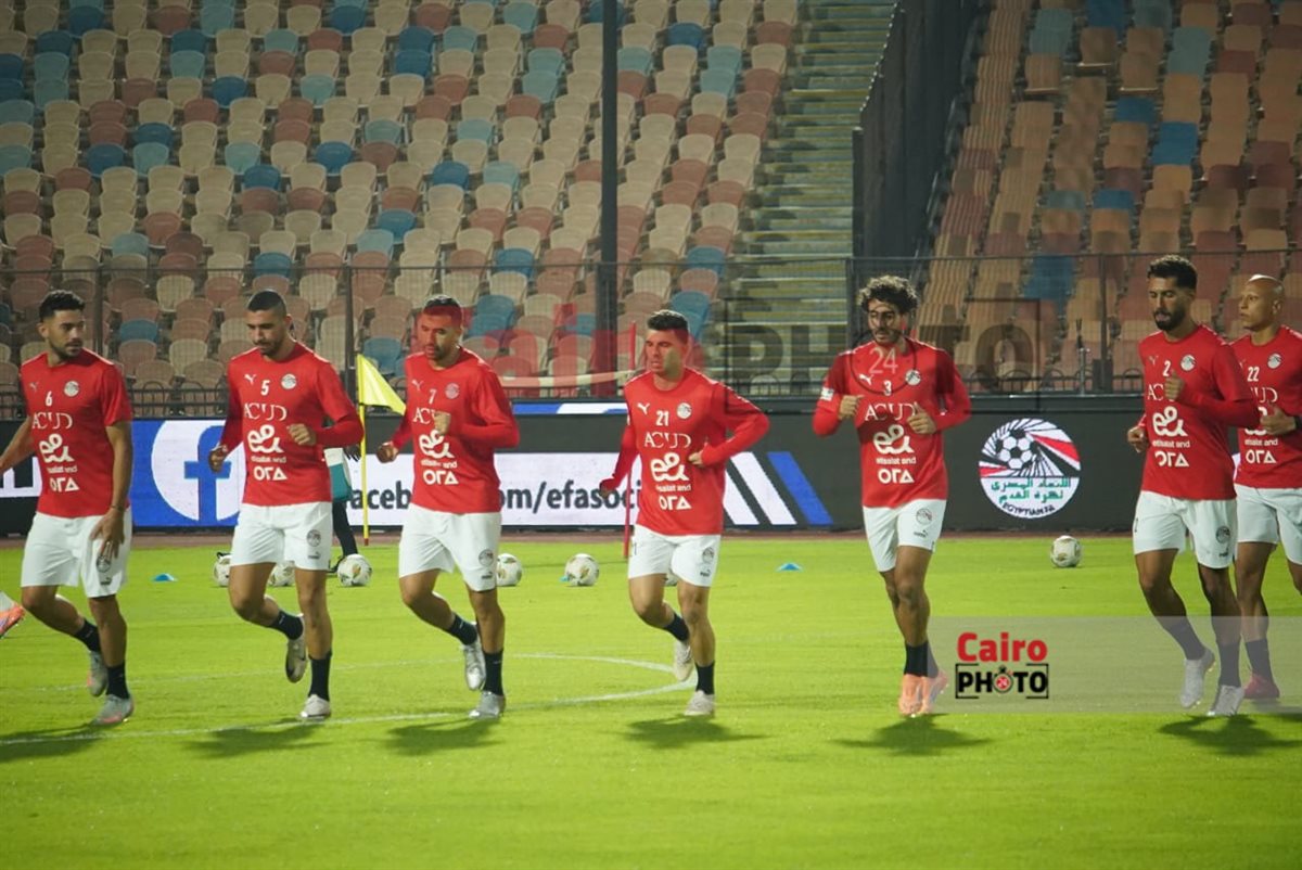 <strong>صور مران منتخب مصر&nbsp;</strong>