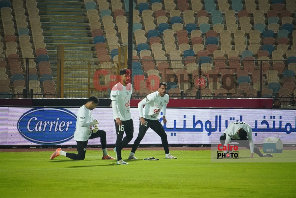 <strong>صور مران منتخب مصر&nbsp;</strong>
