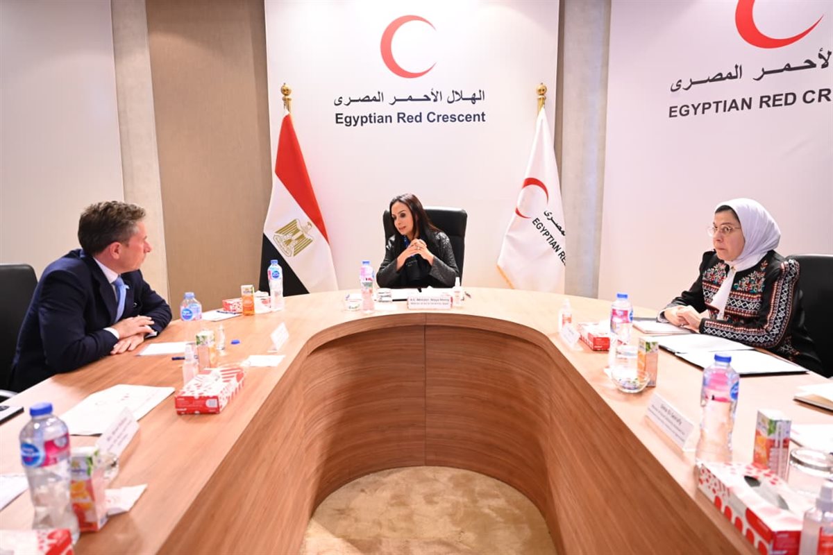 &nbsp;الدكتورة مايا مرسي وزيرة التضامن الاجتماعي