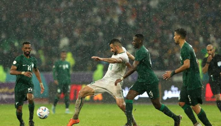 القنوات الناقلة لمشاهدة بث مباشر مباراة السعودية والعراق اليوم في تصفيات كأس العالم 2026