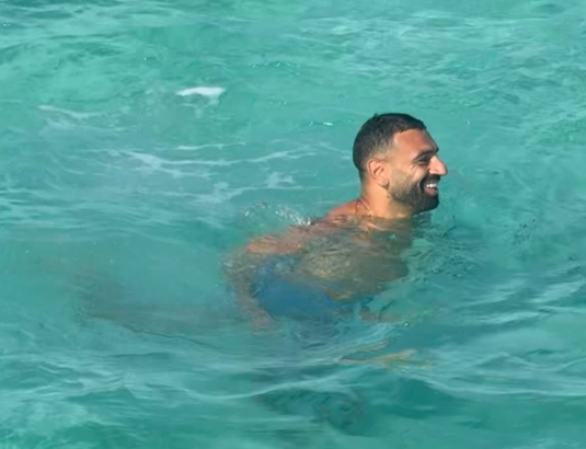 محمد صلاح يقضي إجازته بالغردقة&nbsp;