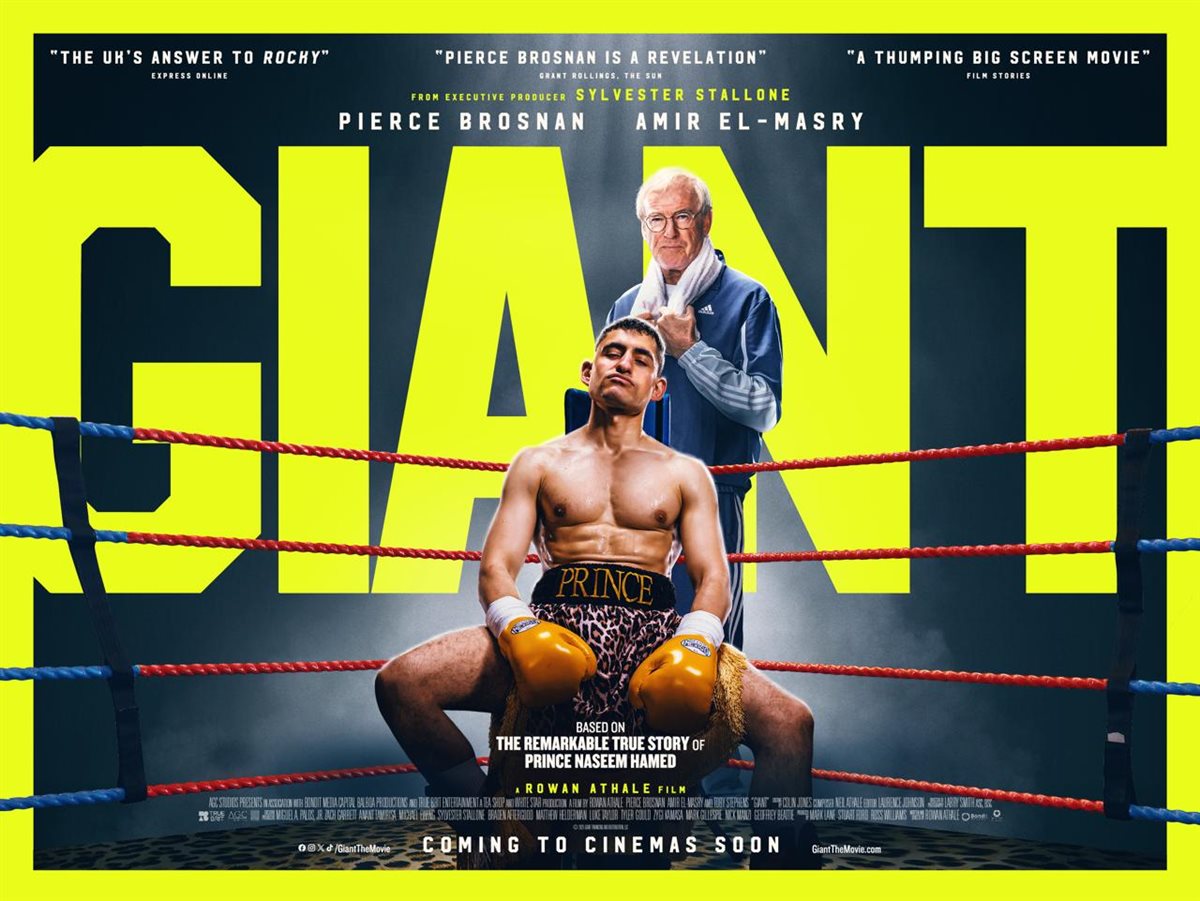 &nbsp;طرح البوستر الرسمي لفيلم Giant لـ أمير المصري