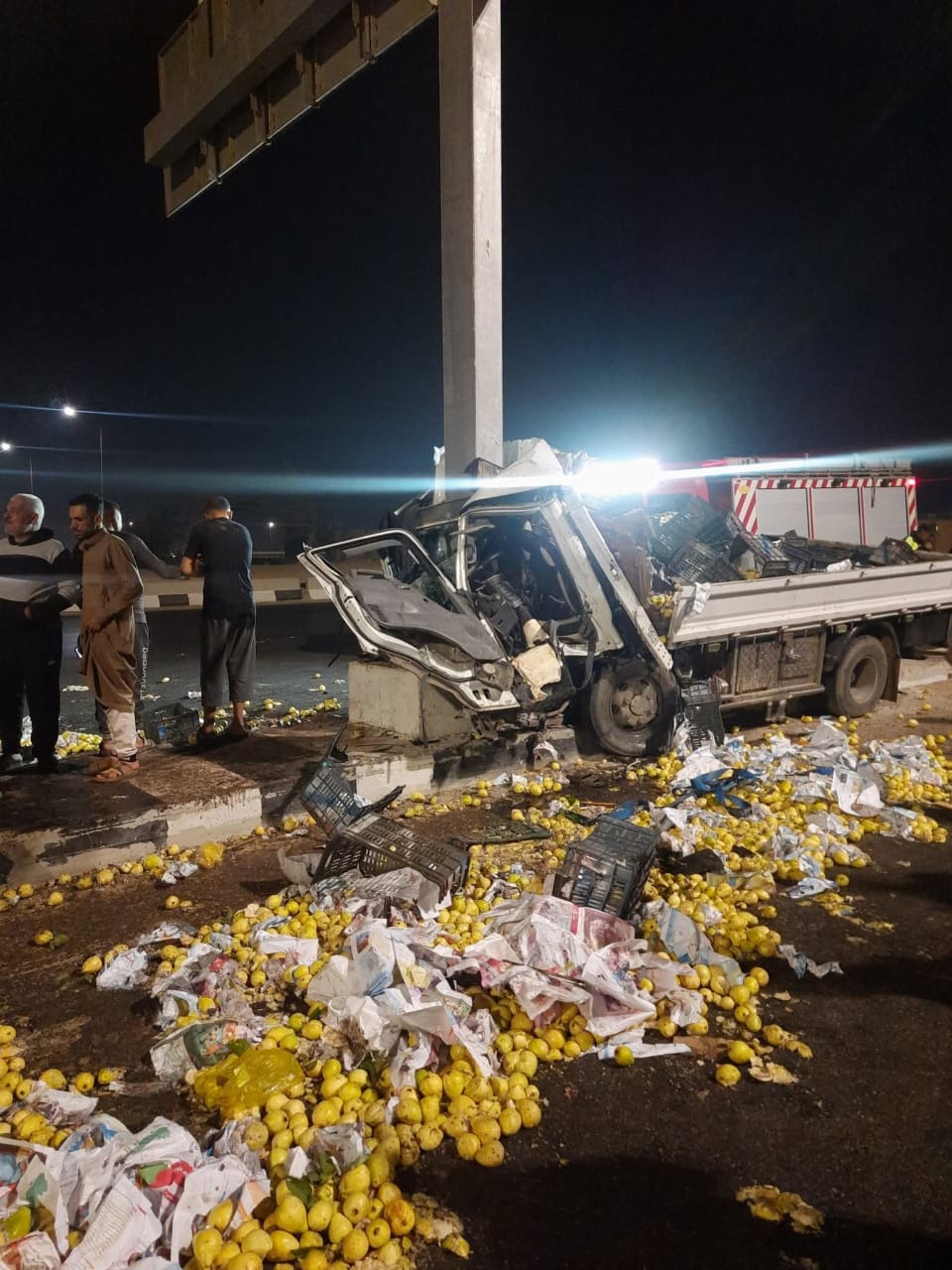 &nbsp;حادث تصادم عند مدخل مطار القاهرة الدولي