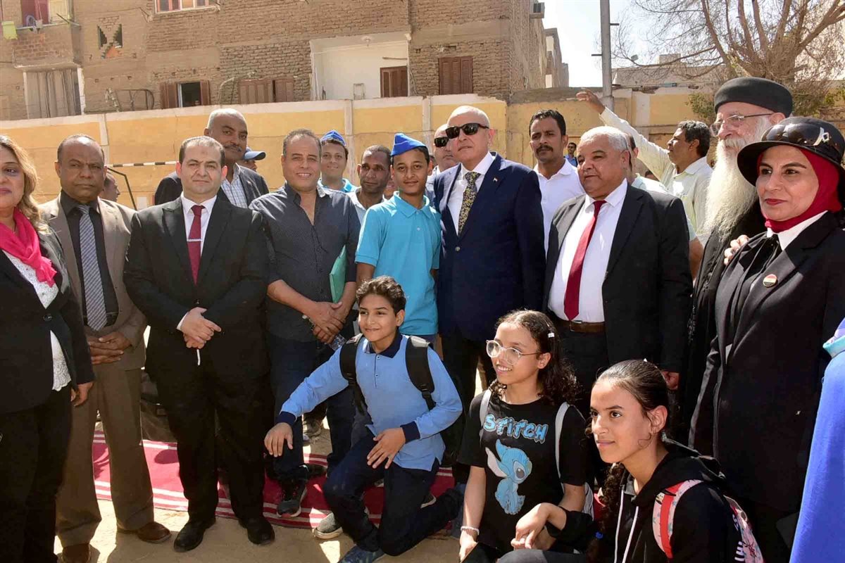 محافظ الأقصر يدشن مبادرة بلدنا في عيون ولادنا&nbsp;