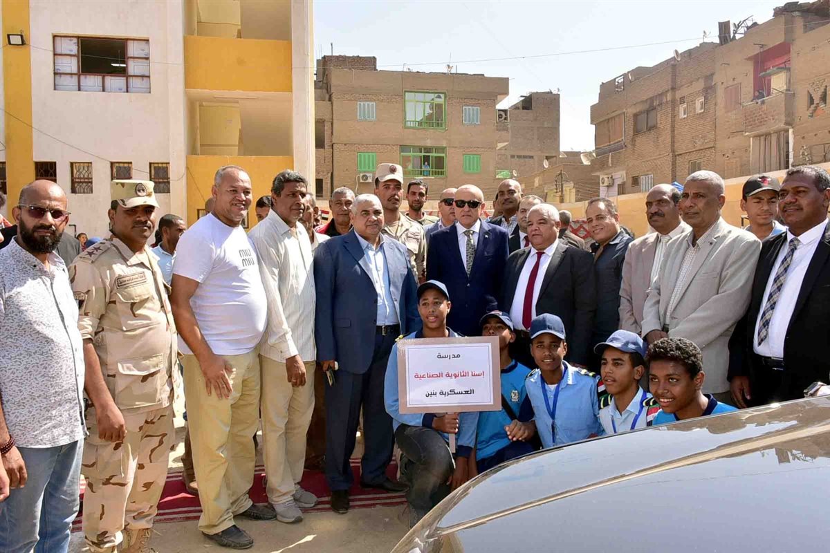 محافظ الأقصر يدشن مبادرة بلدنا في عيون ولادنا&nbsp;