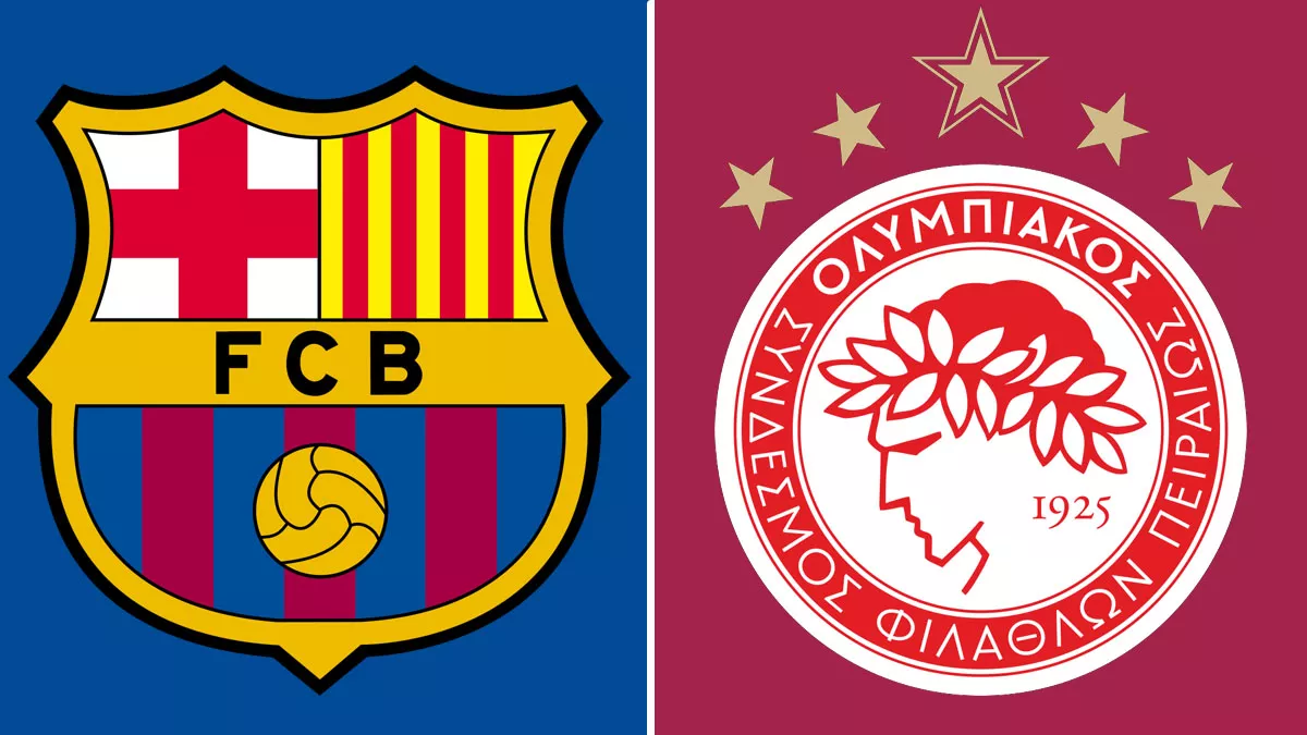 موعد مباراة برشلونة ضد أولمبياكوس
