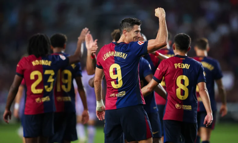 القنوات الناقلة لمشاهدة مباراة برشلونة وأوليمبياكوس بث مباشر اليوم في دوري أبطال أوروبا&nbsp;