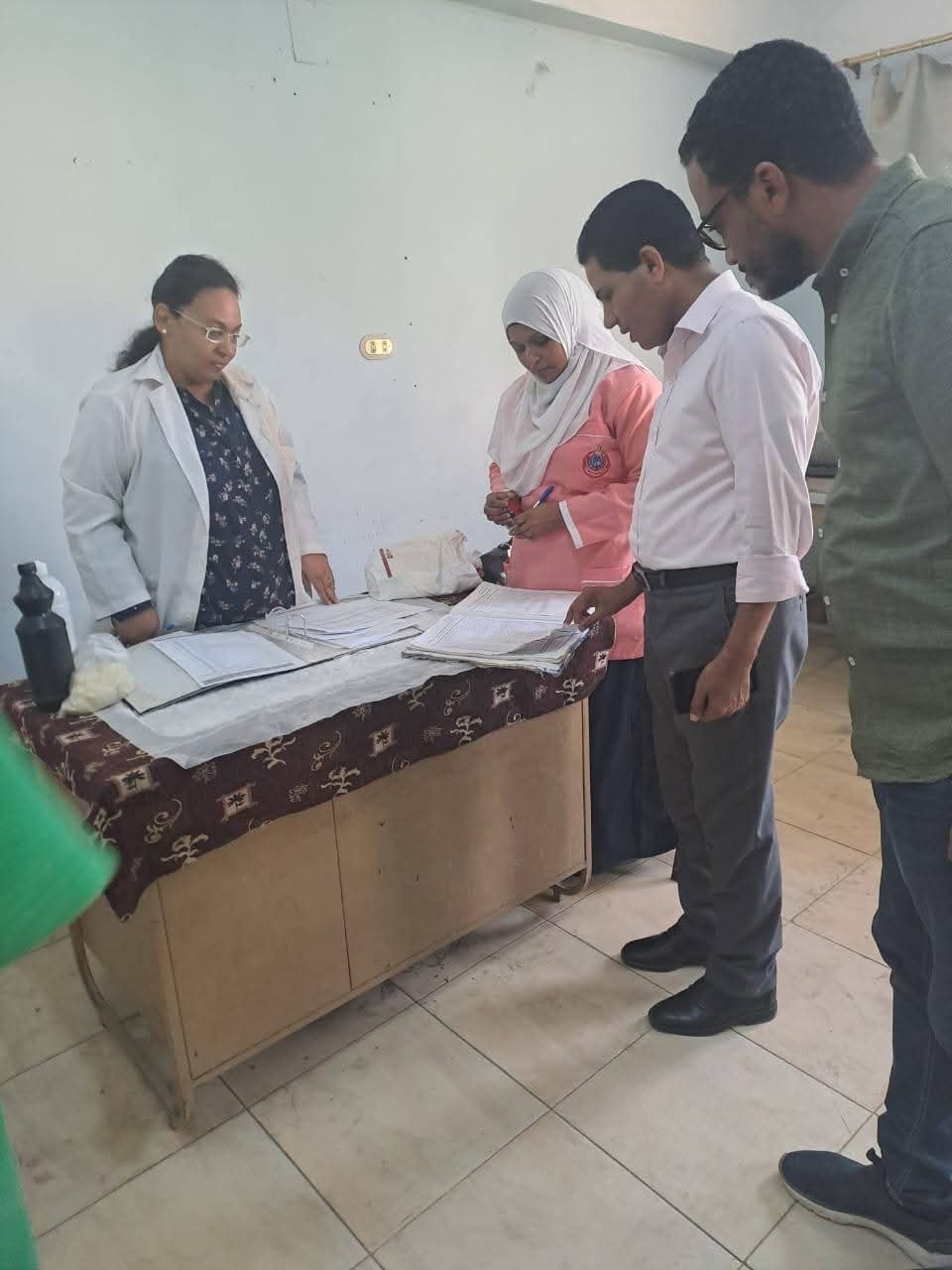 تفقد وكيل وزارة الصحة للوحدات الطبية&nbsp;