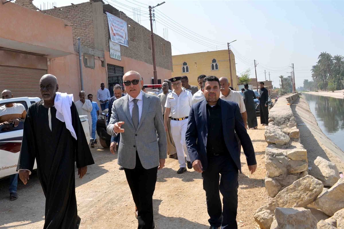 محافظ الأقصر ولقاء مع أهالي منشية النوبة&nbsp;