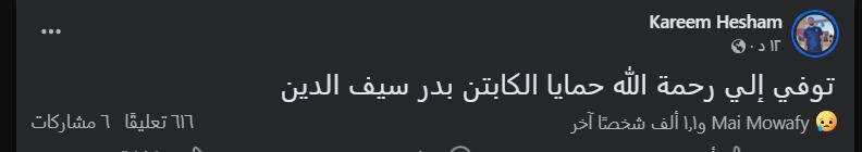 وفاة &nbsp;شقيق الفنانة فريدة سيف النصر