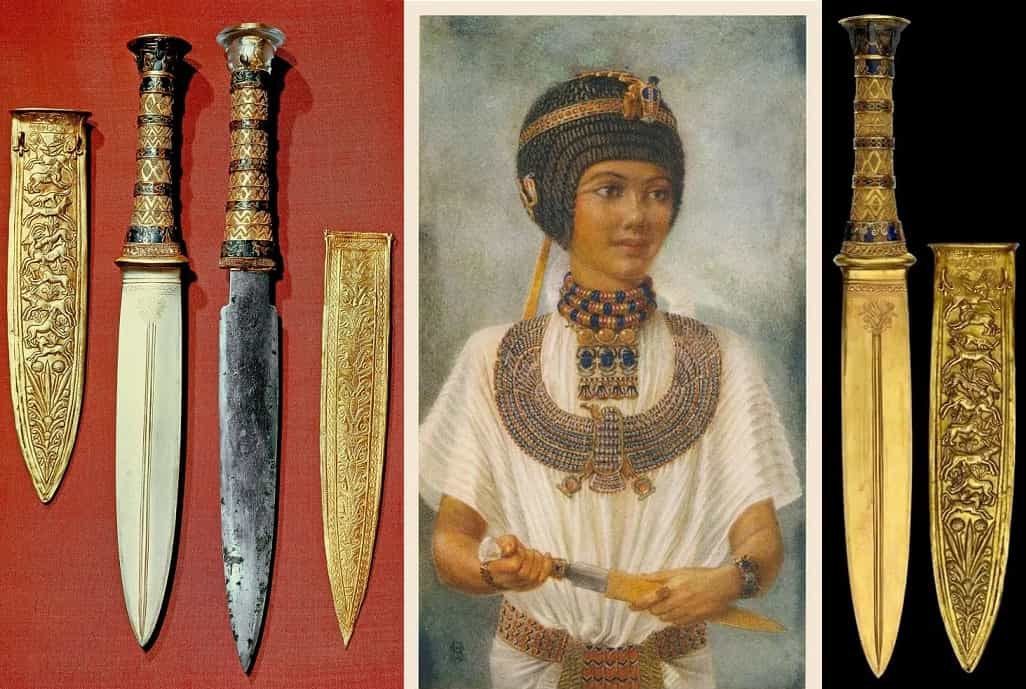 نصل من قلب نجم سقط من السماء يعرض في المتحف الكبير&nbsp;