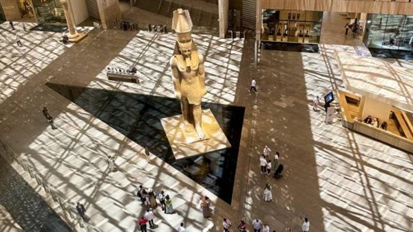 خريطة المتحف المصري الجديد من الداخل