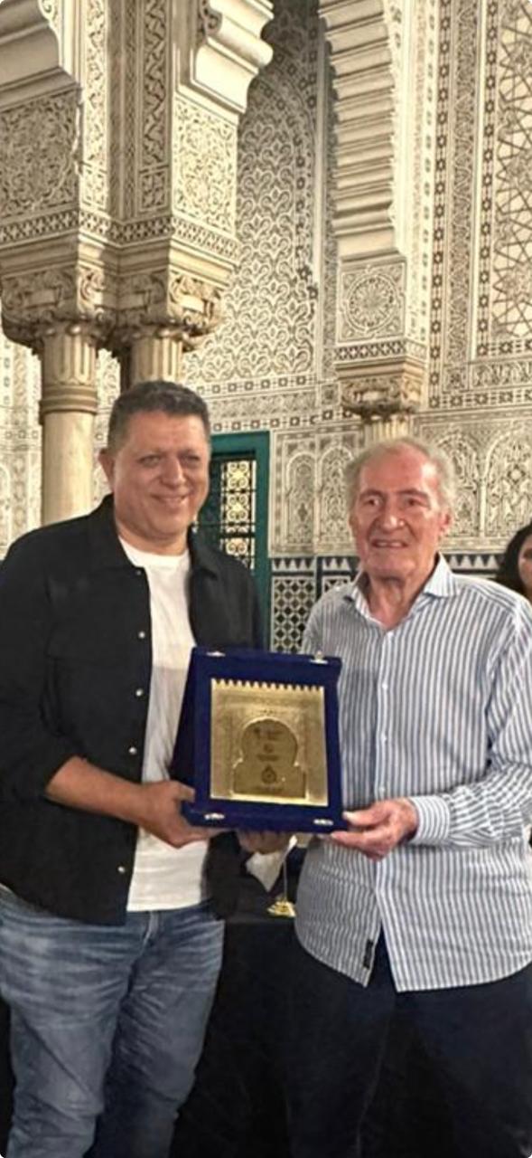 رئيس الاتحاد الدولي &nbsp;لكرة اليد يكرّم بعثة منتخب مصر للناشئين في بطولة العالم بالمغرب