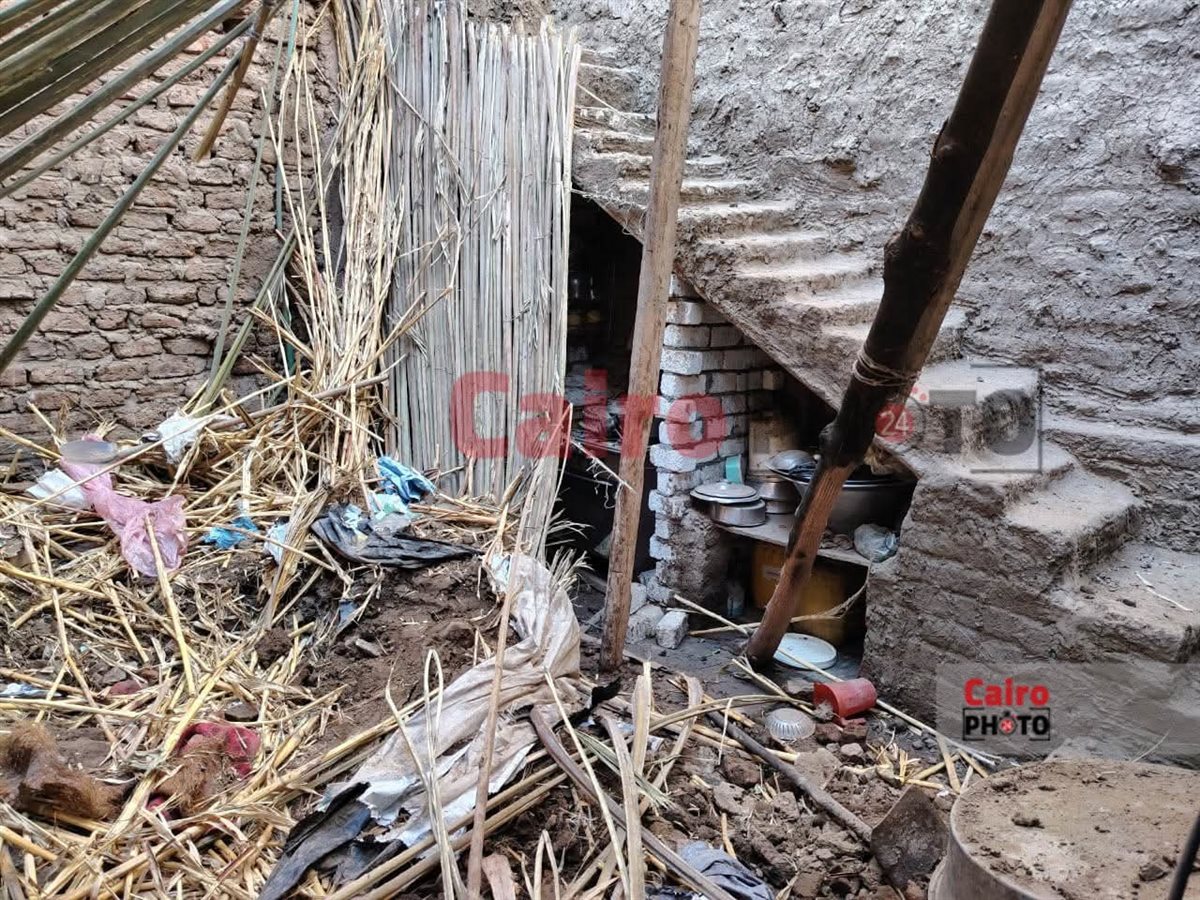 صور جديدة تكشف واقعة انهيار سقف في قنا&nbsp;