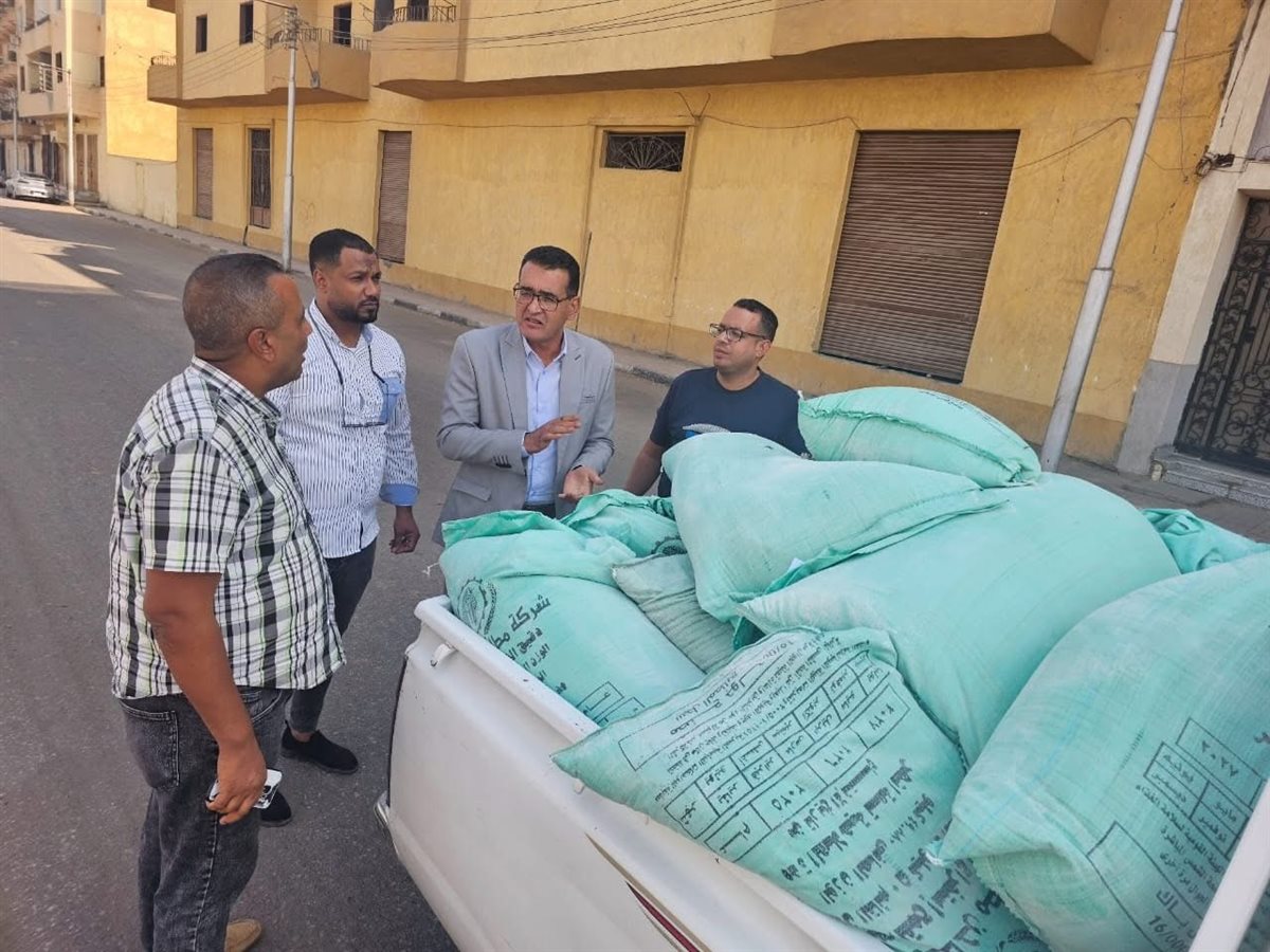 ضبط طن دقيق تمويني مدعم بالأقصر&nbsp;