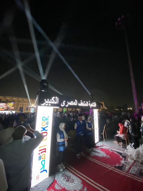اجواء احتفالية مبهرة بساحة أبو الحجاج&nbsp;