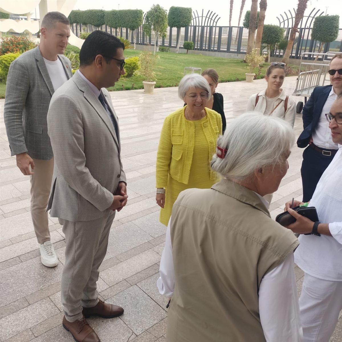 نائب محافظ الأقصر يستقبل رئيسة وزراء سويسرا&nbsp;
