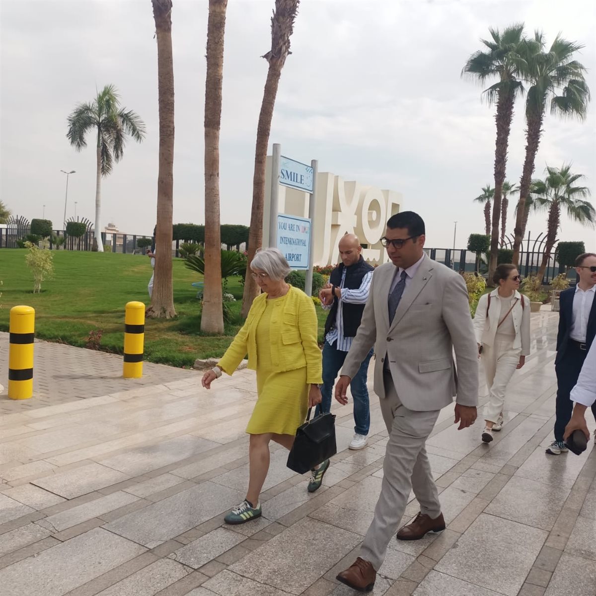 نائب محافظ الأقصر يستقبل رئيسة وزراء سويسرا&nbsp;