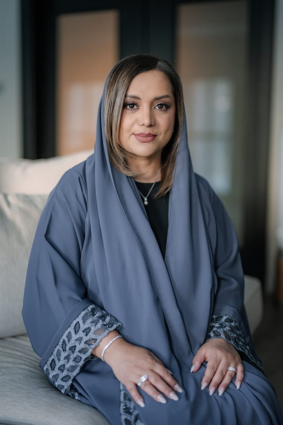 المخرجة الإماراتية نايلة الخاجة&nbsp;