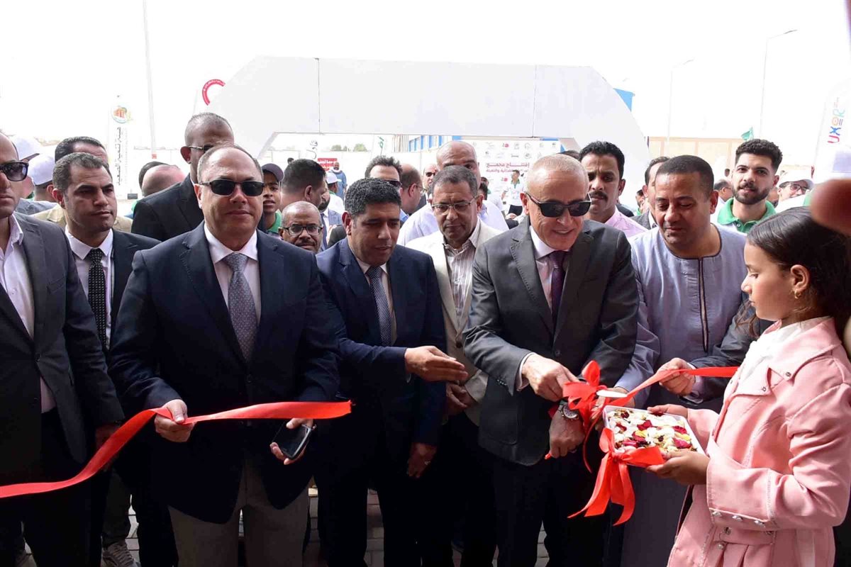 محافظ الأقصر يفتتح عددا من المشروعات التنموية&nbsp;