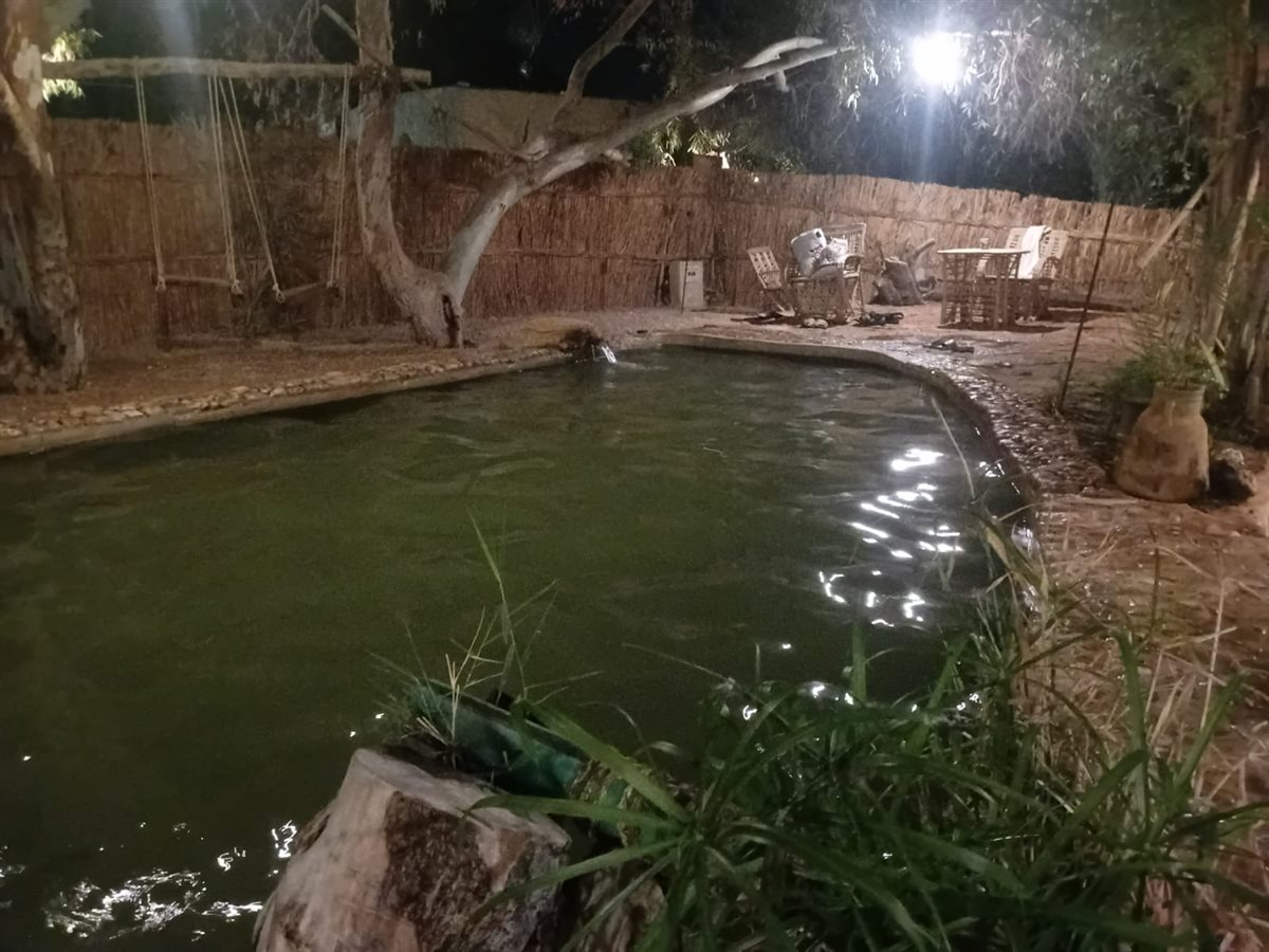 عيون المياه الكبريتية بواحة سيوة&nbsp;