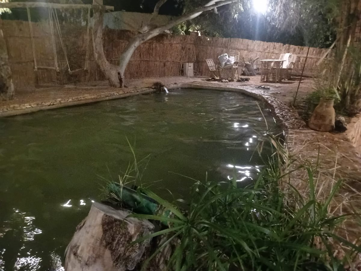 عيون المياه الكبريتية بواحة سيوة&nbsp;