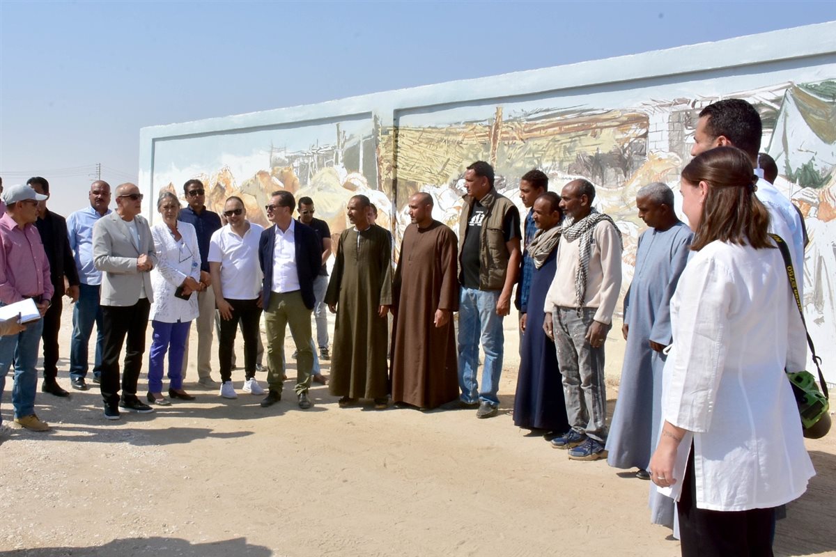 محافظ الأقصر والسفير الفرنسي&nbsp;