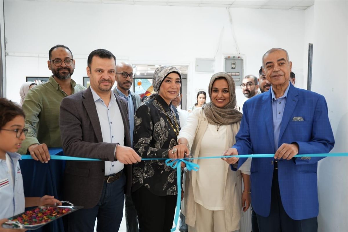 رئيس جامعة الاقصر تفتتح معارض الجامعة&nbsp;