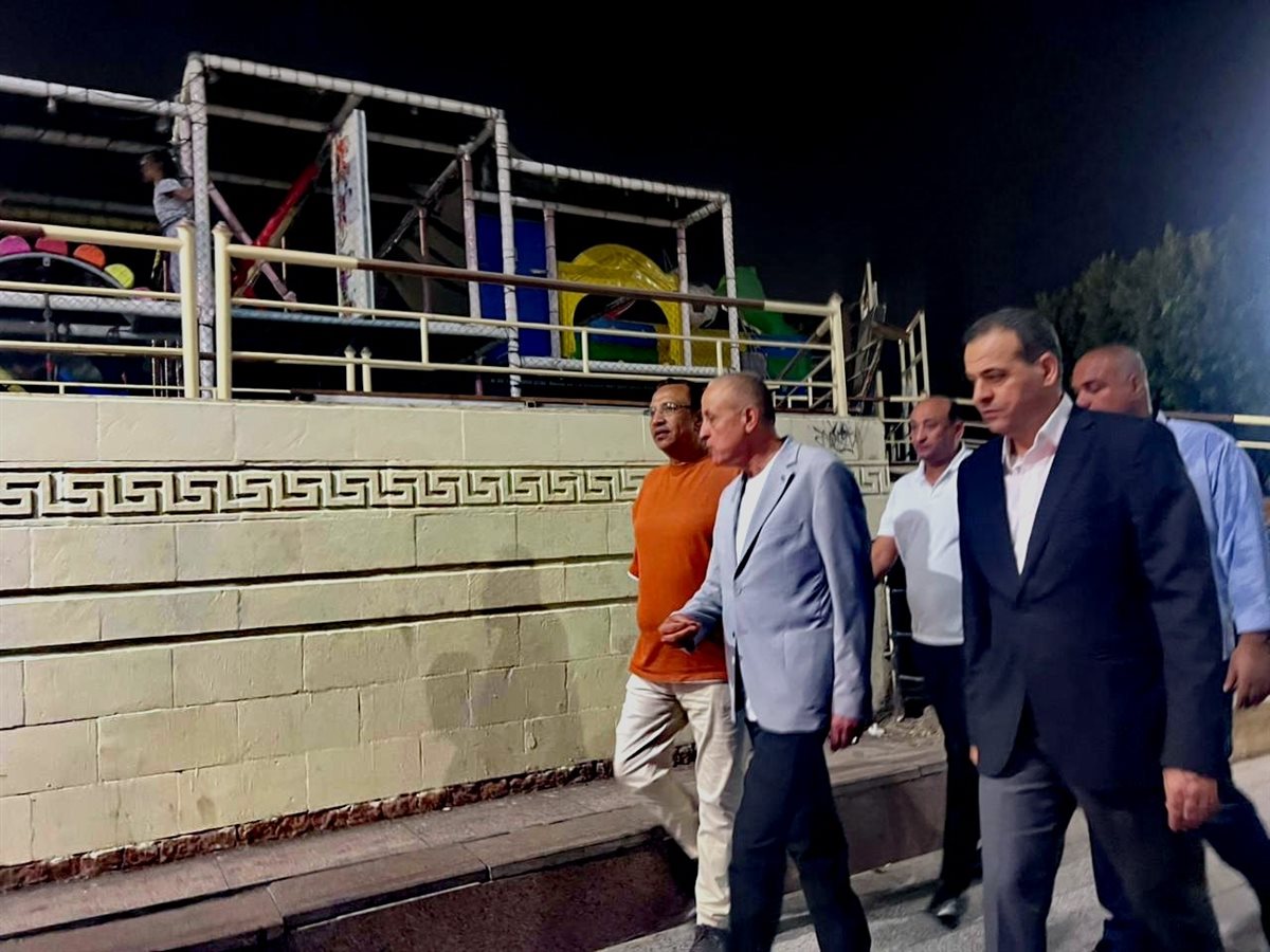 جولة محافظ الأقصر ليلا بكورنيش النيل&nbsp;