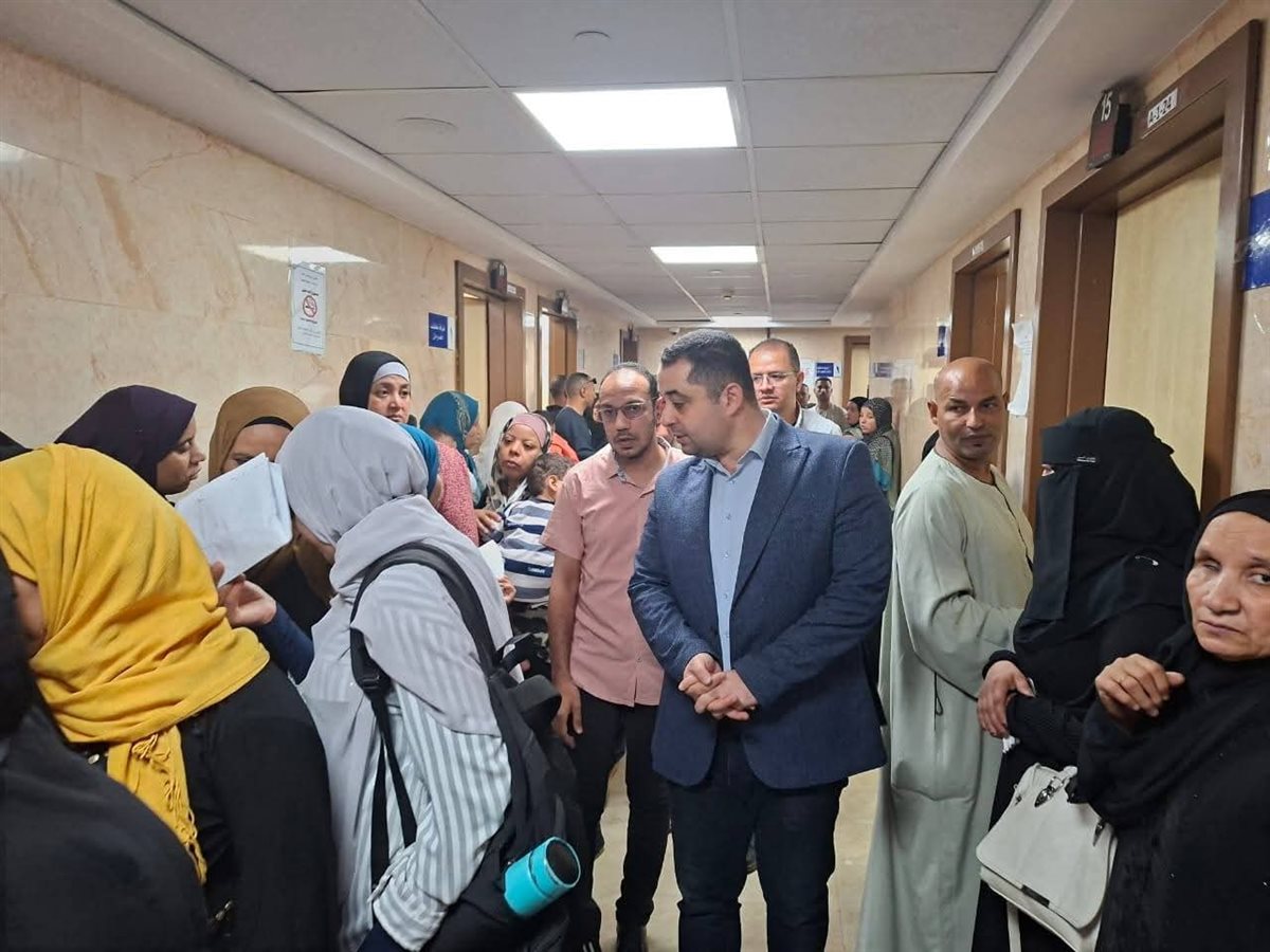 وكيل صحة قنا يتفقد مستشفى نجع حمادي&nbsp;