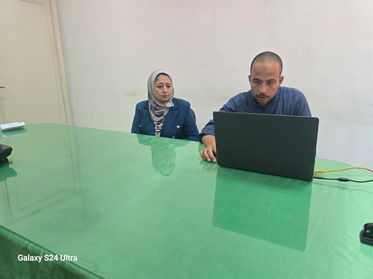 جانب من اختبارات المتقدمين