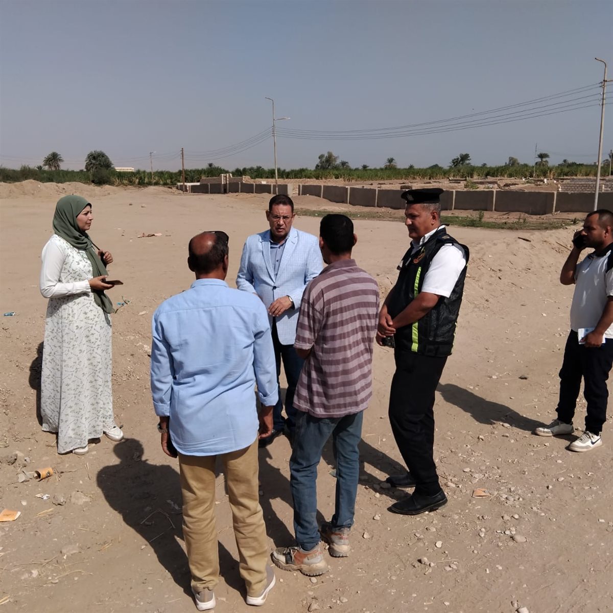 جولة السكرتير العام المساعد بدير مارجرجس&nbsp;