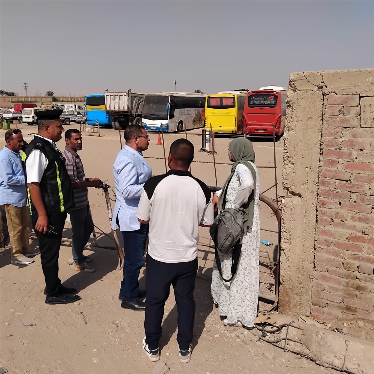 جولة السكرتير العام المساعد بدير مارجرجس&nbsp;